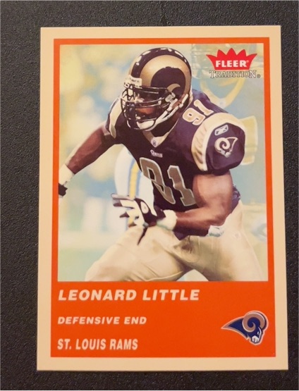 2004 Fleer Tradition #260 Leonard Little — front