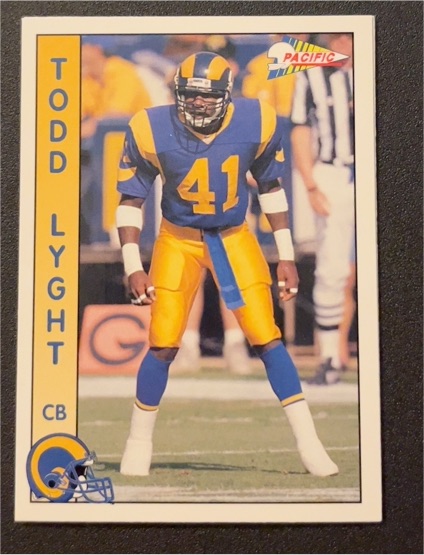 1992 Pacific #479 Todd Lyght — front