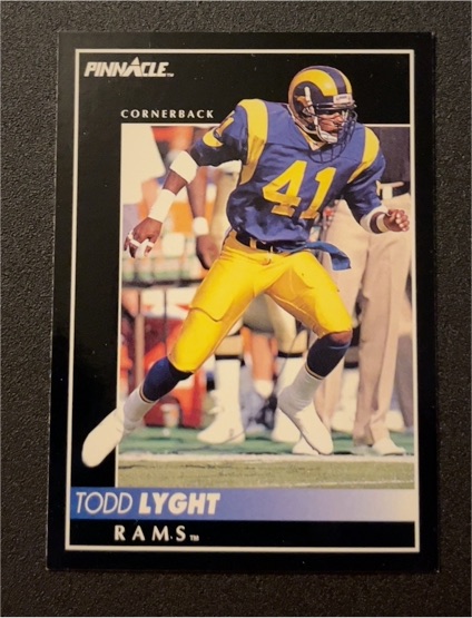 1992 Pinnacle #108 Todd Lyght — front