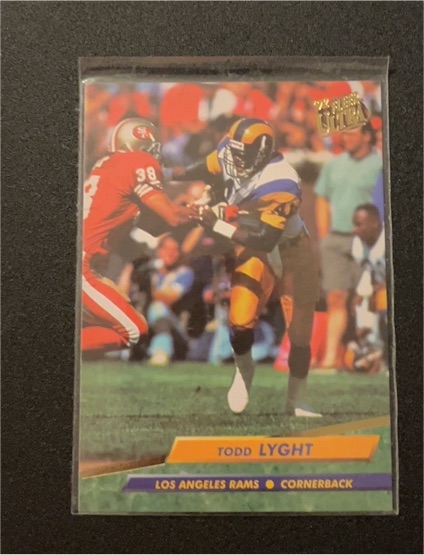 1992 Fleer Ultra #211 Todd Lyght — front