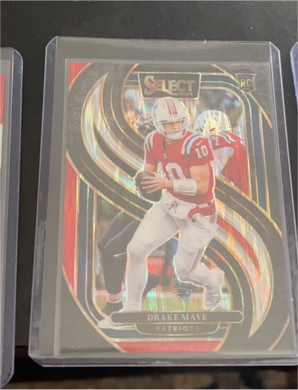 2024 Panini Select Premier Level #113 Drake Maye — front