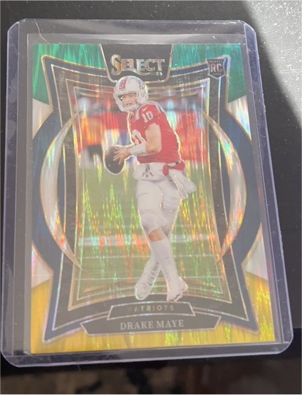 2024 Panini Select #27 Drake Maye — front