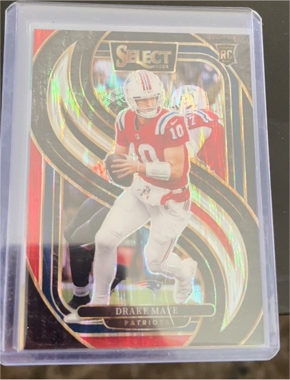 2024 Panini Select Premier Level #113 Drake Maye — front