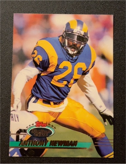 1993 Topps Stadium Club #256 Anthony Newman — front
