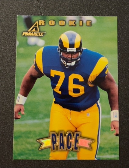 1997 Pinnacle #155 Orlando Pace — front