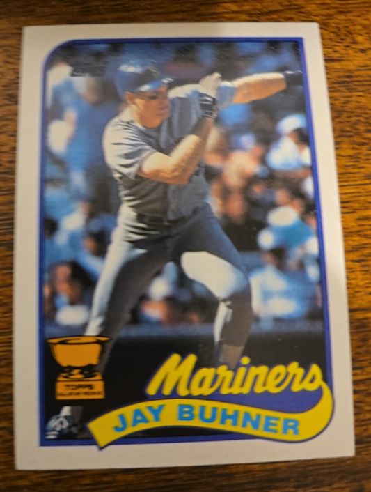 1989 Topps #223 Jay Buhner — front