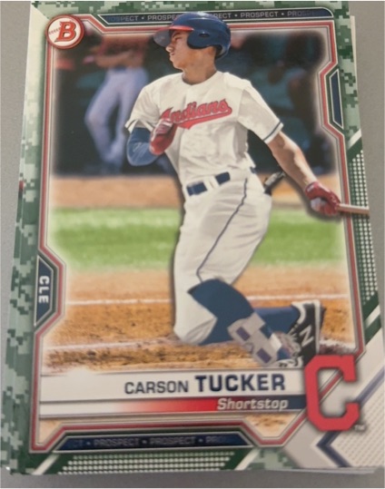 2021 Bowman Prospects #BP-77 Carson Tucker — front