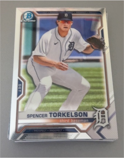 2021 Bowman Chrome Prospects #BCP-96 Spencer Torkelson — front