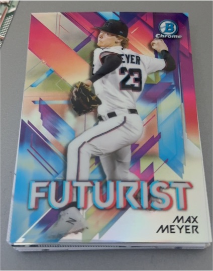2021 Bowman Chrome #FUT-MM Max Meyer Futurist — front
