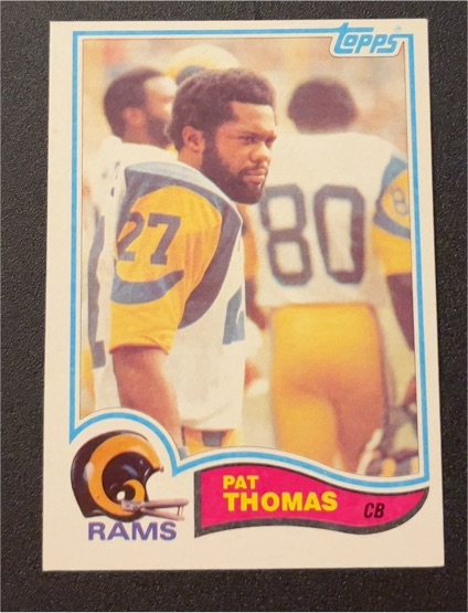 1982 Topps #384 Pat Thomas — front