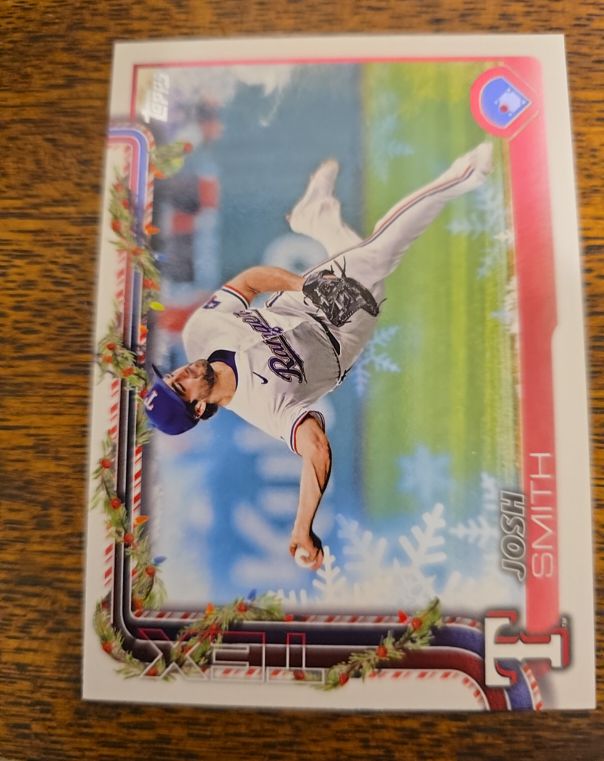 2025 Topps Holiday #H153 Josh Smith — front