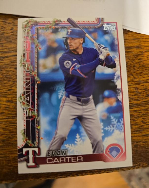 2025 Topps Series 1 #288 Evan Carter — front