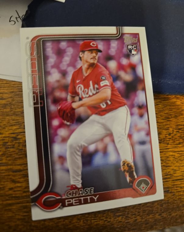 2025 Topps Update Series #US275 Chase Petty — front