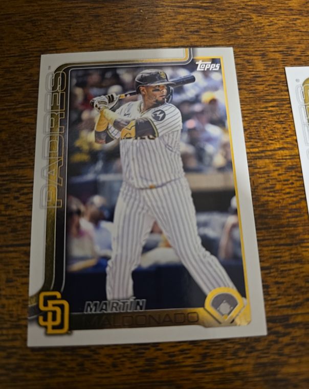2025 Topps Update #US76 Martín Maldonado — front