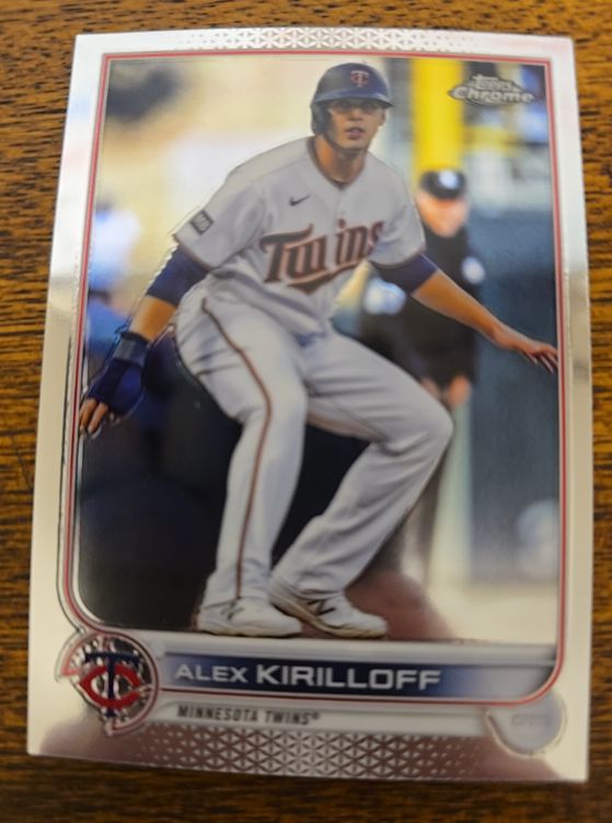 2022 Topps Chrome #105 Alex Kirilloff — front