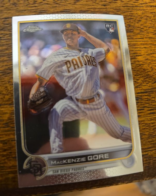 2022 Topps Chrome Update #USC182 Mackenzie Gore — front