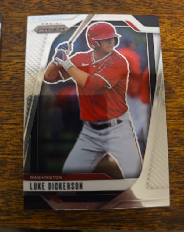 2025 Panini Prizm #44 Luke Dickerson — front