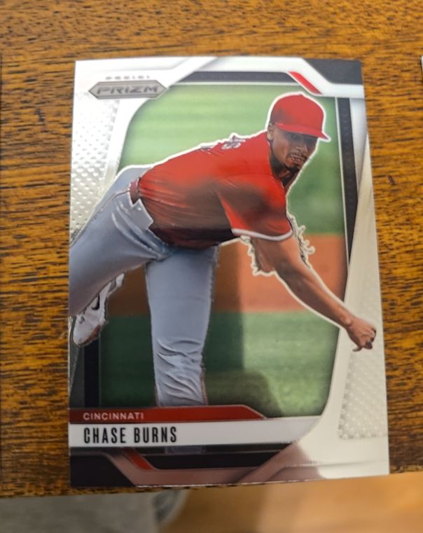2025 Panini Prizm #86 Chase Burns — front