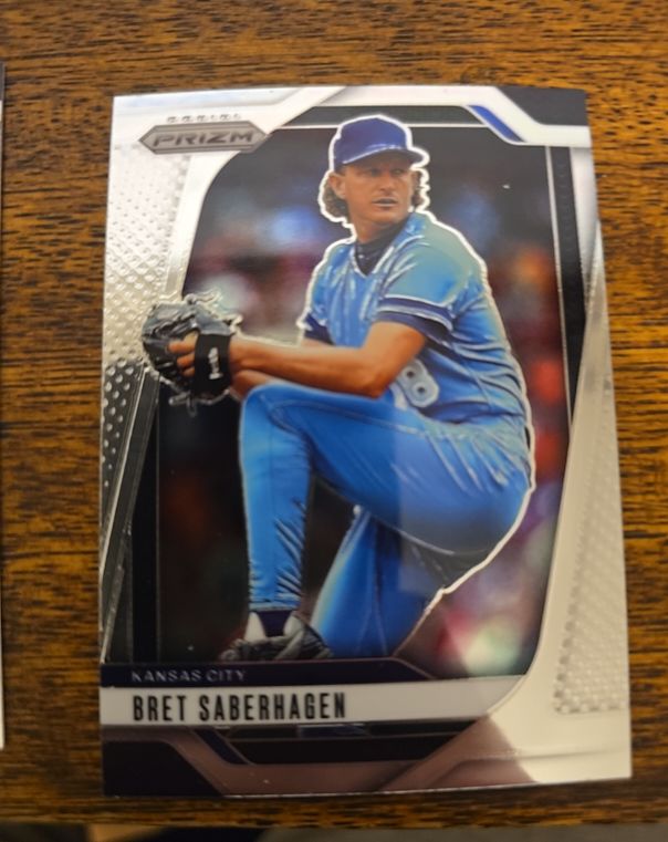 2025 Panini Prizm #124 Bret Saberhagen — front