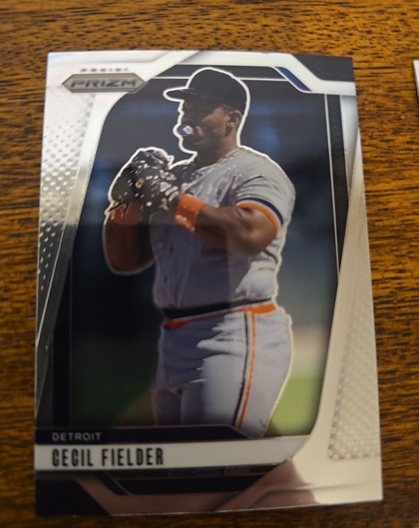 2025 Panini Prizm Cecil Fielder — front