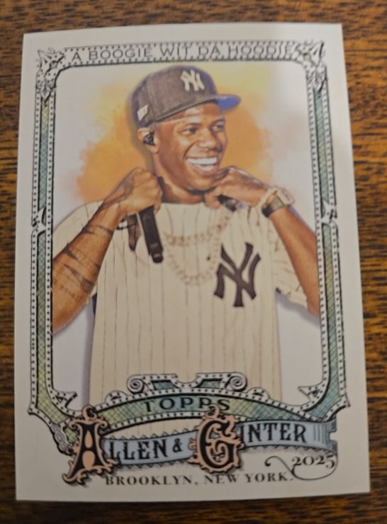 2025 Topps Allen & Ginter #270 A Boogie Wit Da Hoodie — front