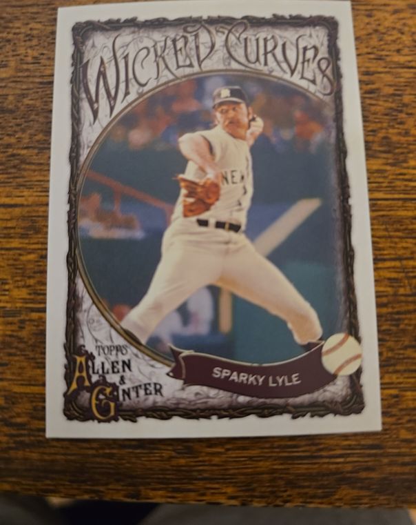 2025 Topps Allen & Ginter #WC-32 Sparky Lyle Wicked Curves — front