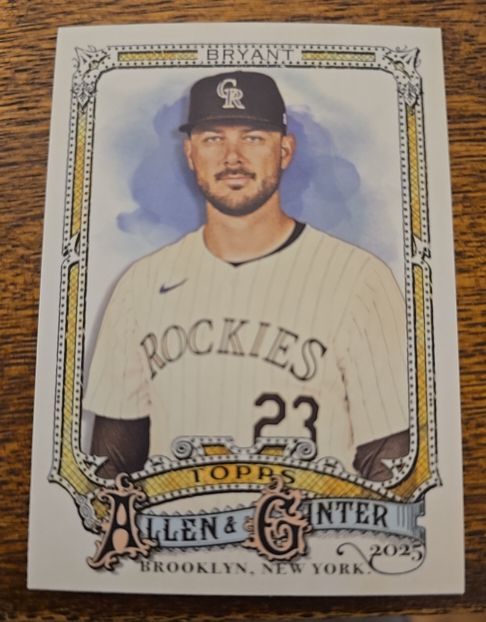 2025 Topps Allen & Ginter #49 Kris Bryant — front