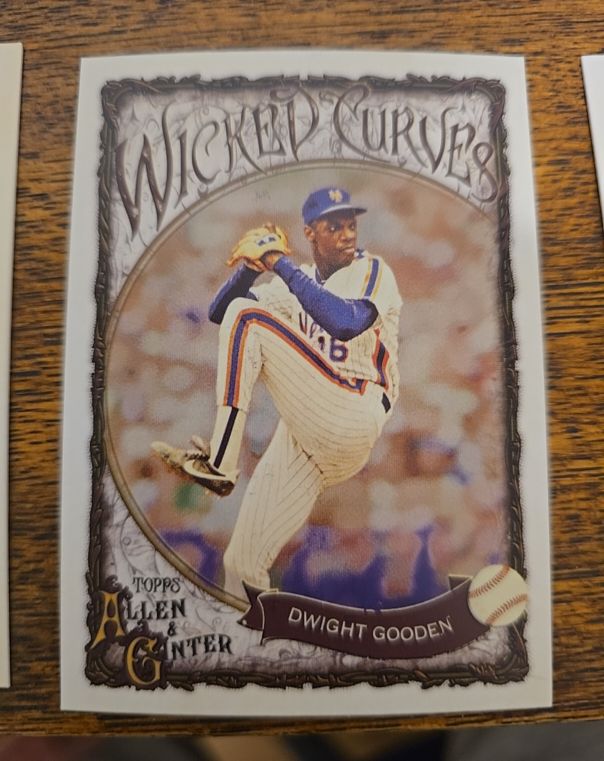 2025 Topps Allen & Ginter #WC-1 Dwight Gooden Wicked Curves — front