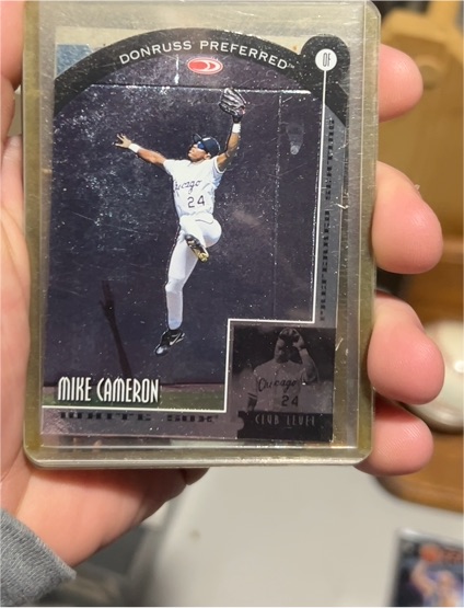 1997 Donruss Preferred Mike Cameron — front