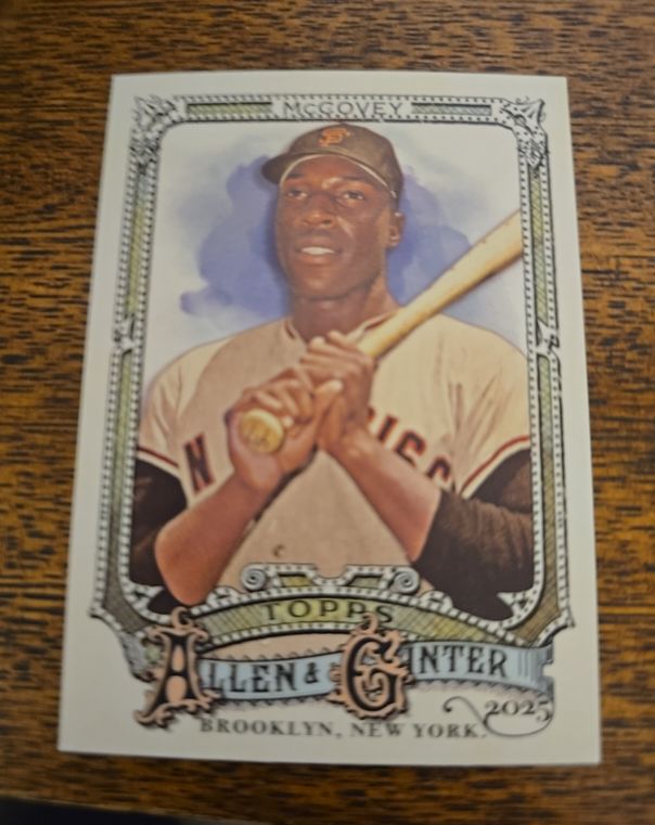 2025 Topps Allen & Ginter #302 Willie McCovey — front