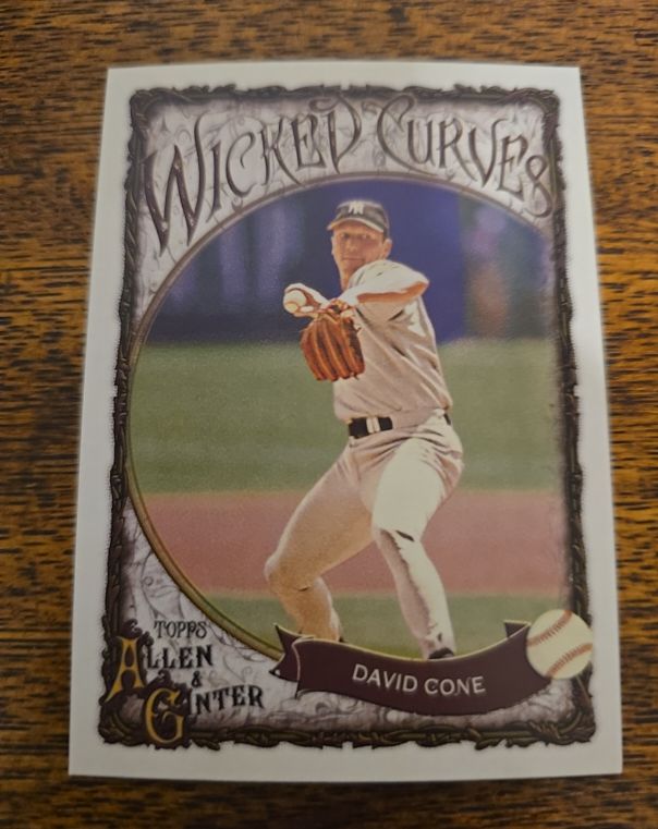 2025 Topps Allen & Ginter #WC-18 David Cone — front