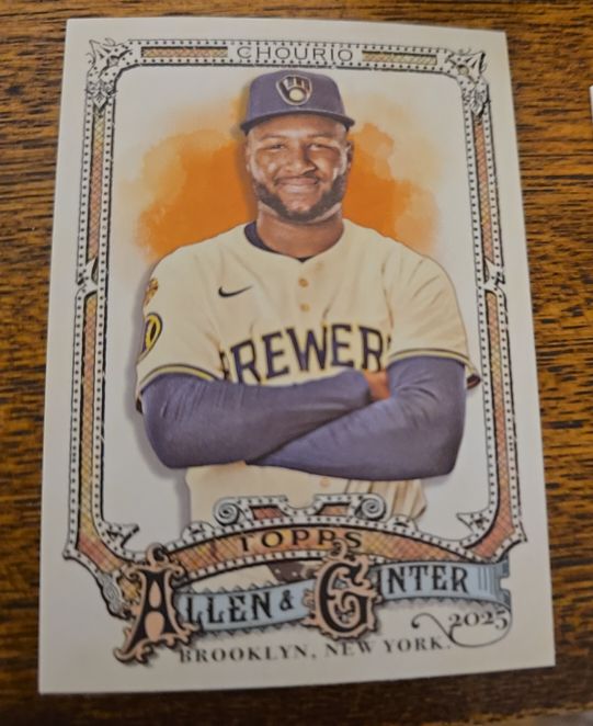 2025 Topps Allen & Ginter #76 Jackson Chourio — front