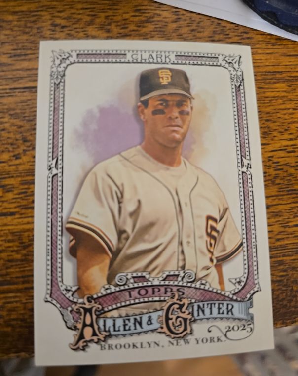 2025 Topps Allen & Ginter #157 Will Clark — front