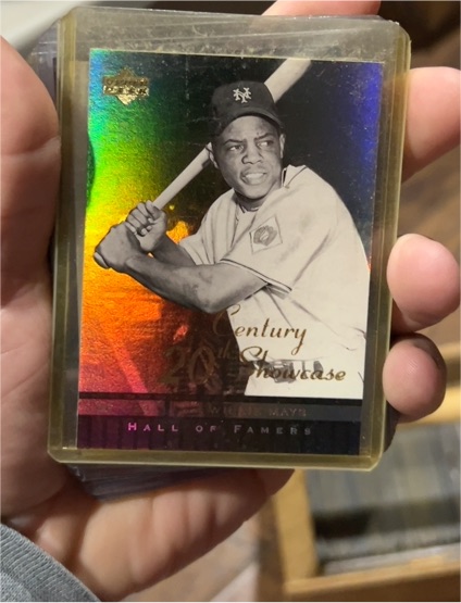 2001 Upper Deck 20th Century Showcase #S11 Willie Mays — front