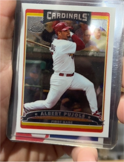 2006 Topps Chrome #200 Albert Pujols — front