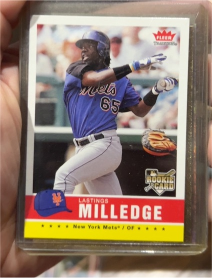 2006 Fleer Tradition #107 Lastings Milledge — front