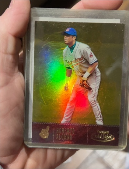 2001 Topps Gold Label # Roberto Alomar — front