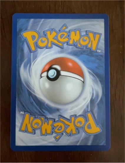 1999 Pokémon Card Back — front