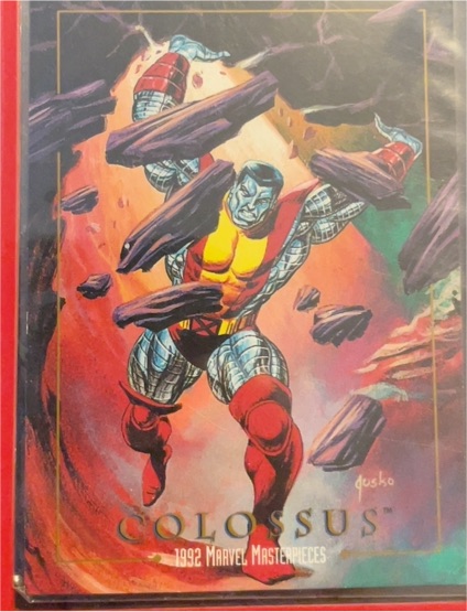1992 SkyBox Marvel Masterpieces #14 Colossus — front