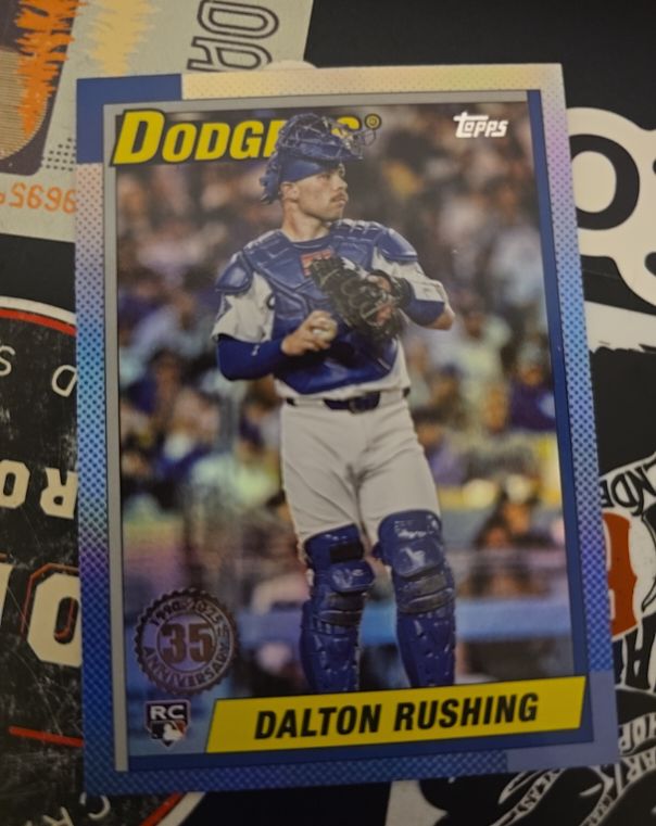 2025 Topps Update #U90-5 Dalton Rushing — front