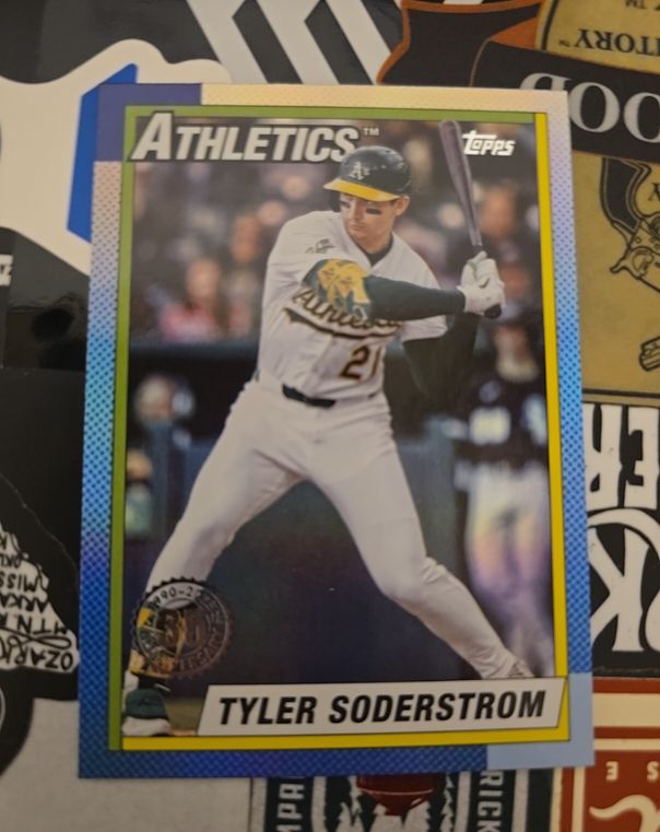 2025 Topps Update #U90-2 Tyler Soderstrom — front