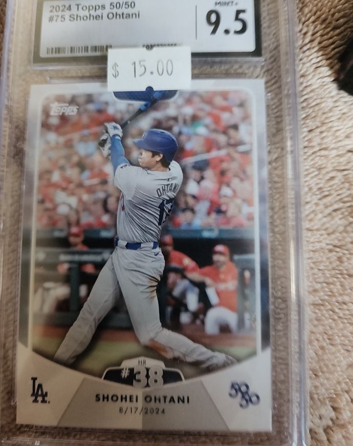2024 Topps 50/50 #75 Shohei Ohtani — front