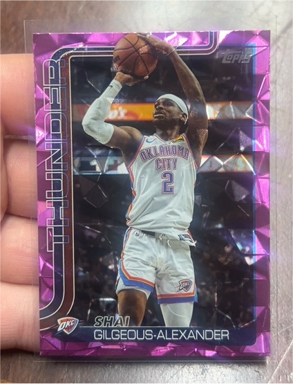 2025-26 Topps Basketball #115 Shai Gilgeous-Alexander — front