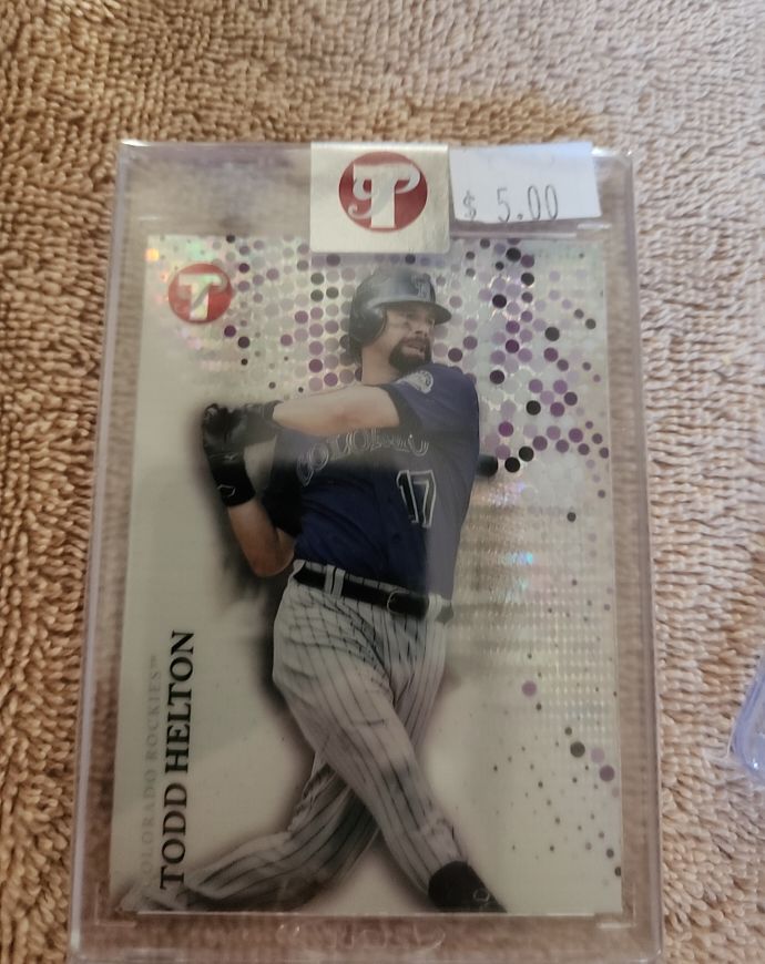2022 Topps Pristine Todd Helton — front