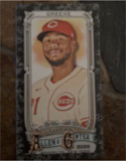 2025 Topps Allen & Ginter #188 Hunter Greene — front