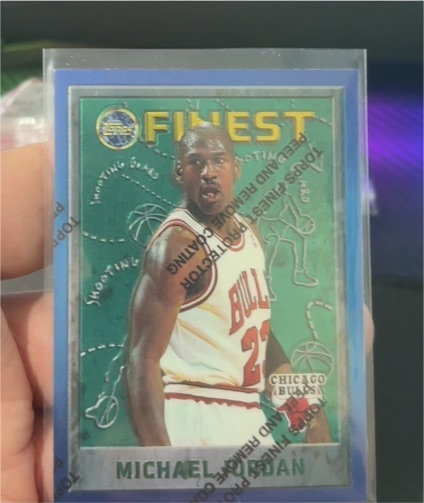 1995-96 Topps Finest #229 Michael Jordan — front