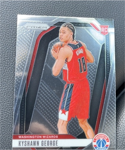 2024-25 Panini Prizm #257 Kyshawn George — front
