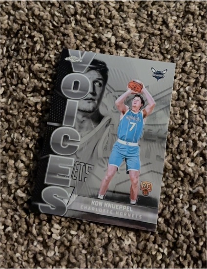2025-26 Topps Chrome #VS-9 Kon Knueppel — front