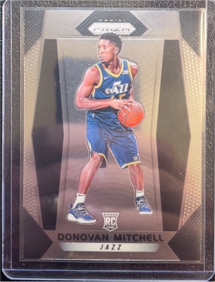 2017-18 Panini Prizm #117 Donovan Mitchell — front