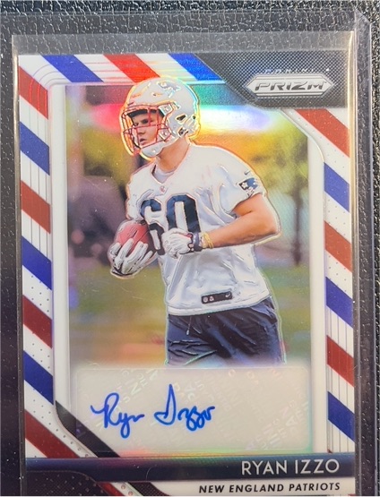 2018 Panini Prizm #RA-RI Ryan Izzo — front